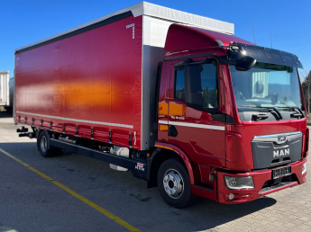 MAN TGL 12.250 BL CH + PLACHTOVÁ NÁSTAVBA